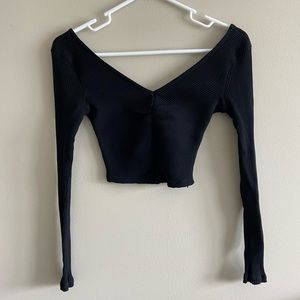 Princess Polly Cropped Long Sleeve